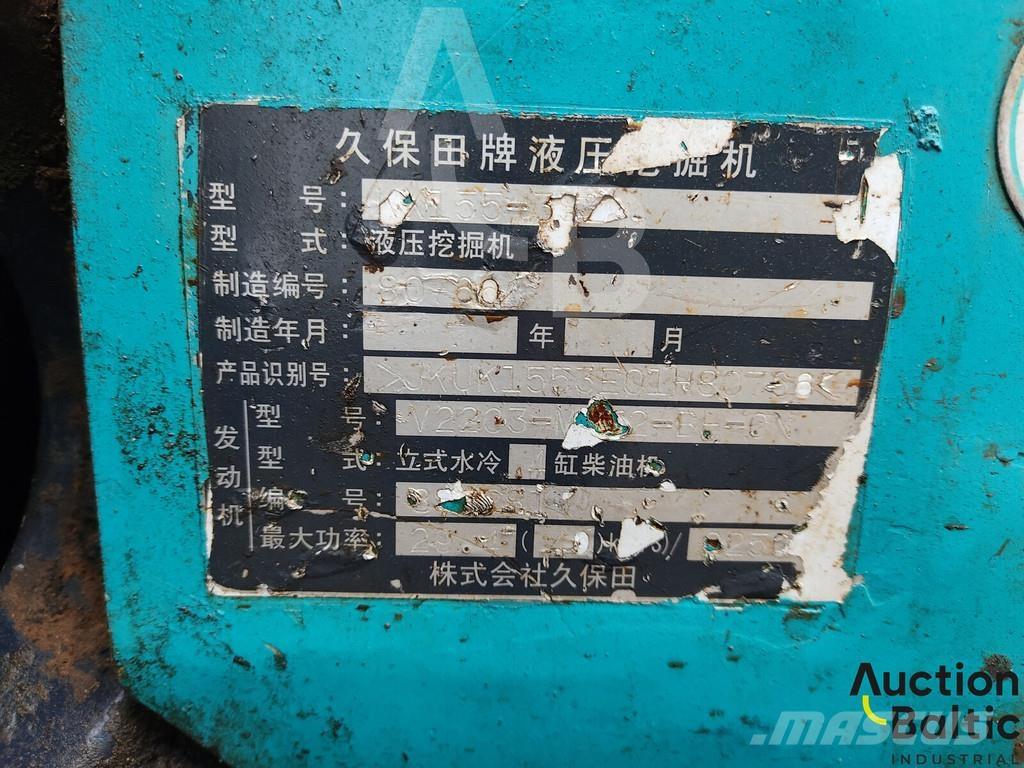 Kubota KX155-3 Mini excavatoare < 7t