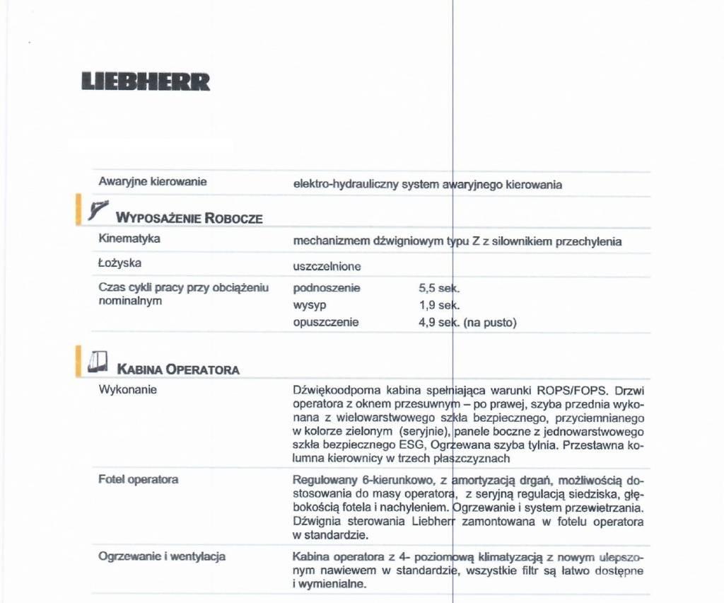 Liebherr L 538 Incarcator pe pneuri