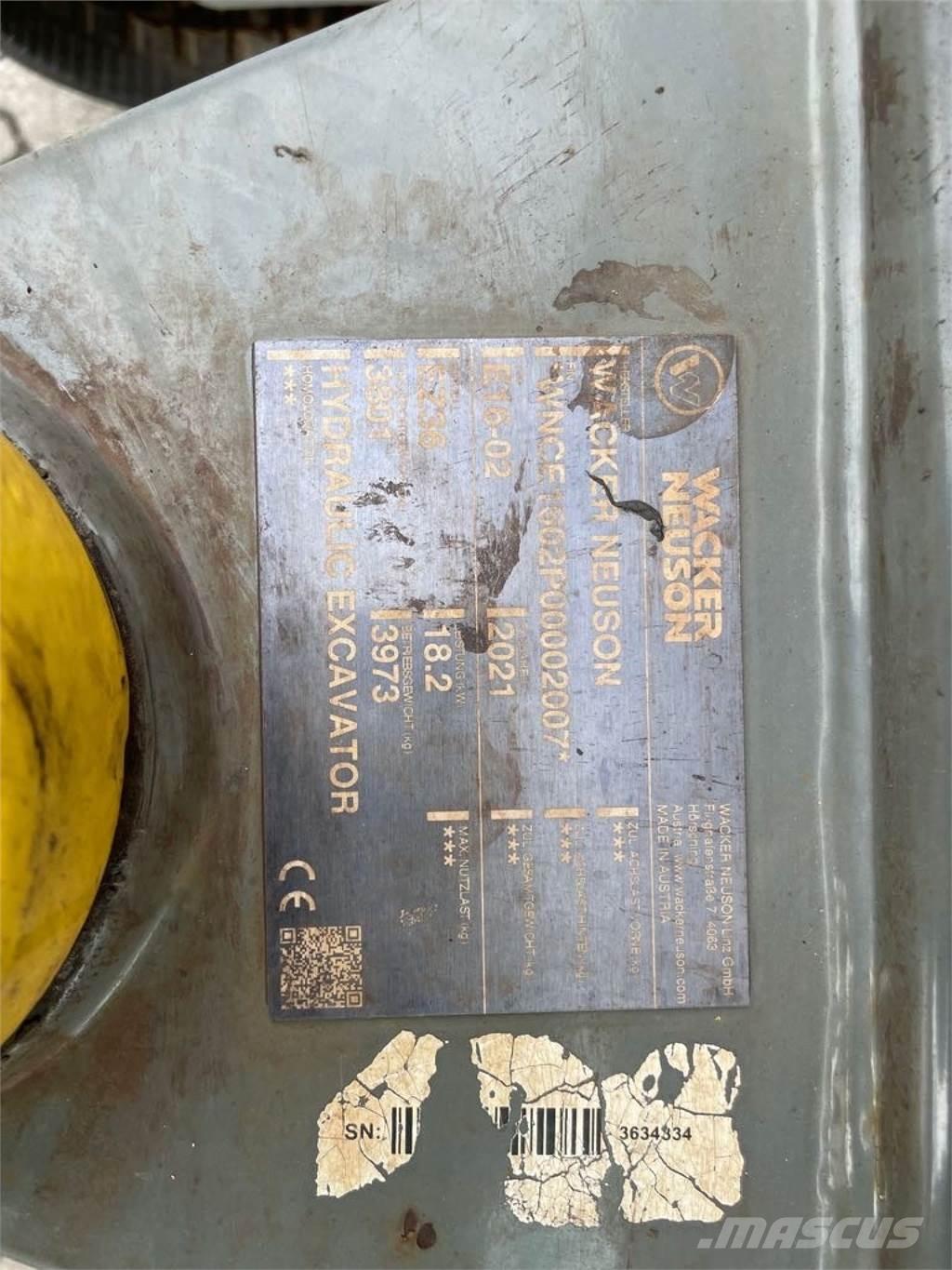 Wacker Neuson EZ36 Excavatoare pe șenile

