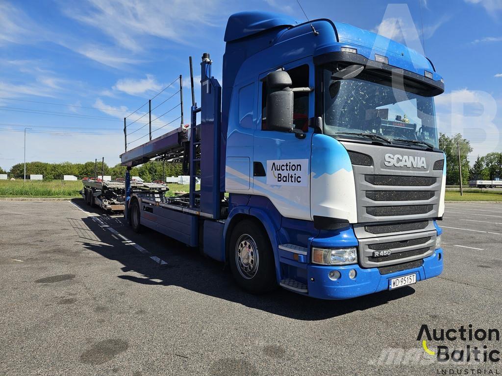 Scania R 450 Transportatoare vehicule
