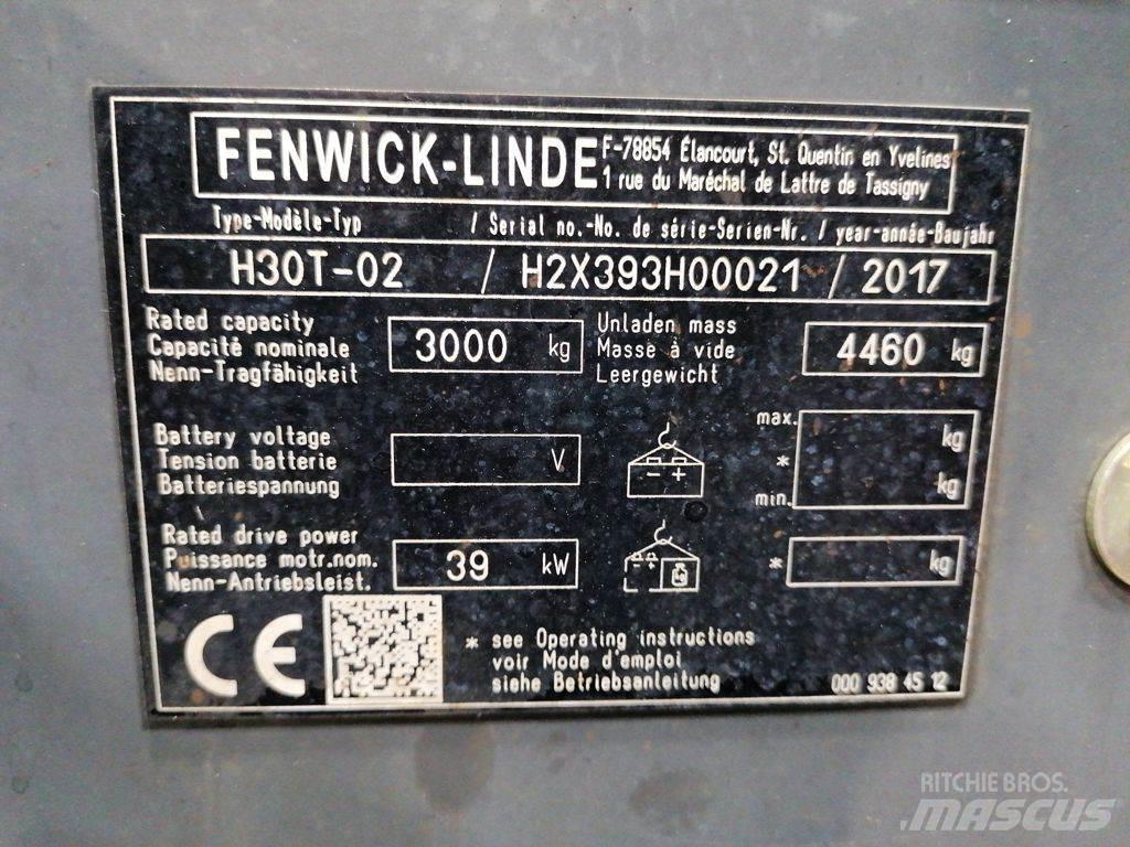 Linde H30T-02 Stivuitor GPL