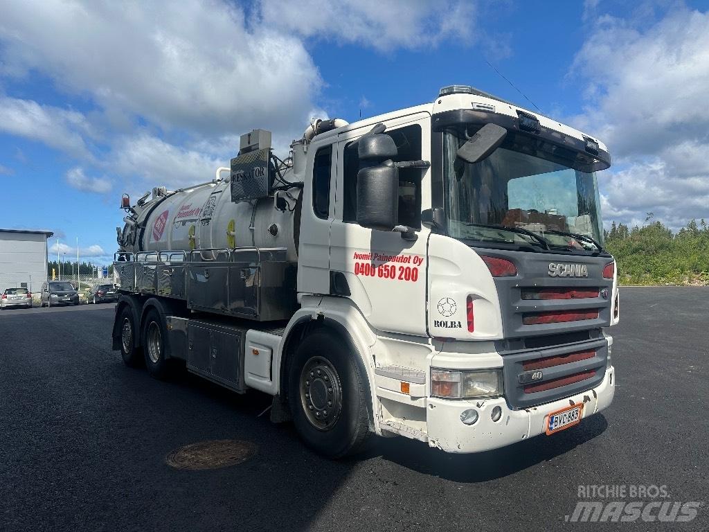 Scania P340 6x2*4 Camion vidanje