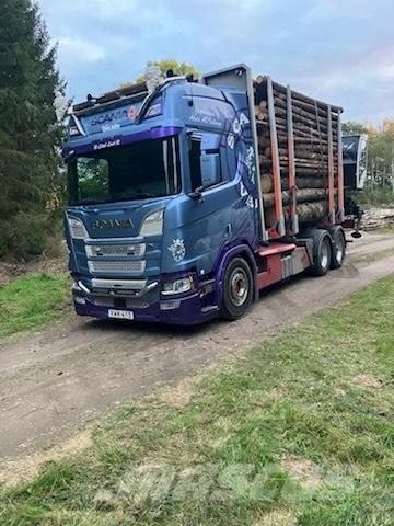 Scania R650B6X4NB Camion pentru lemne