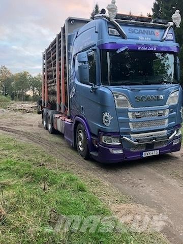 Scania R650B6X4NB Camion pentru lemne