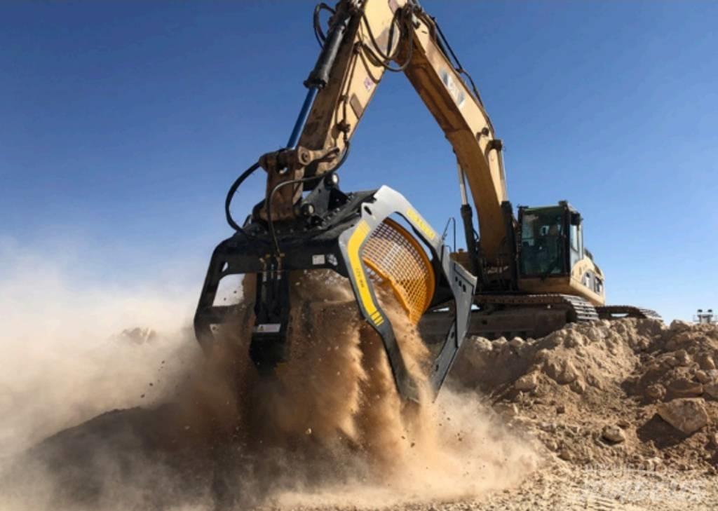 MB Crusher S14 cupa de excavat cu cernere