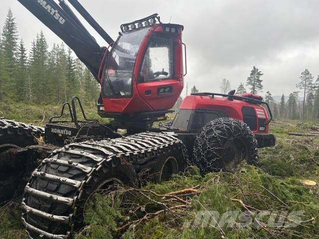 Komatsu 951 Combine forestiere
