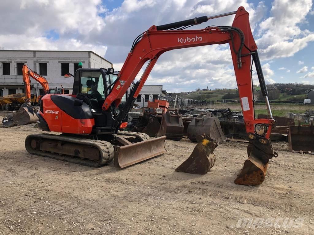 Kubota KX 080-4 Excavatoare pe șenile
