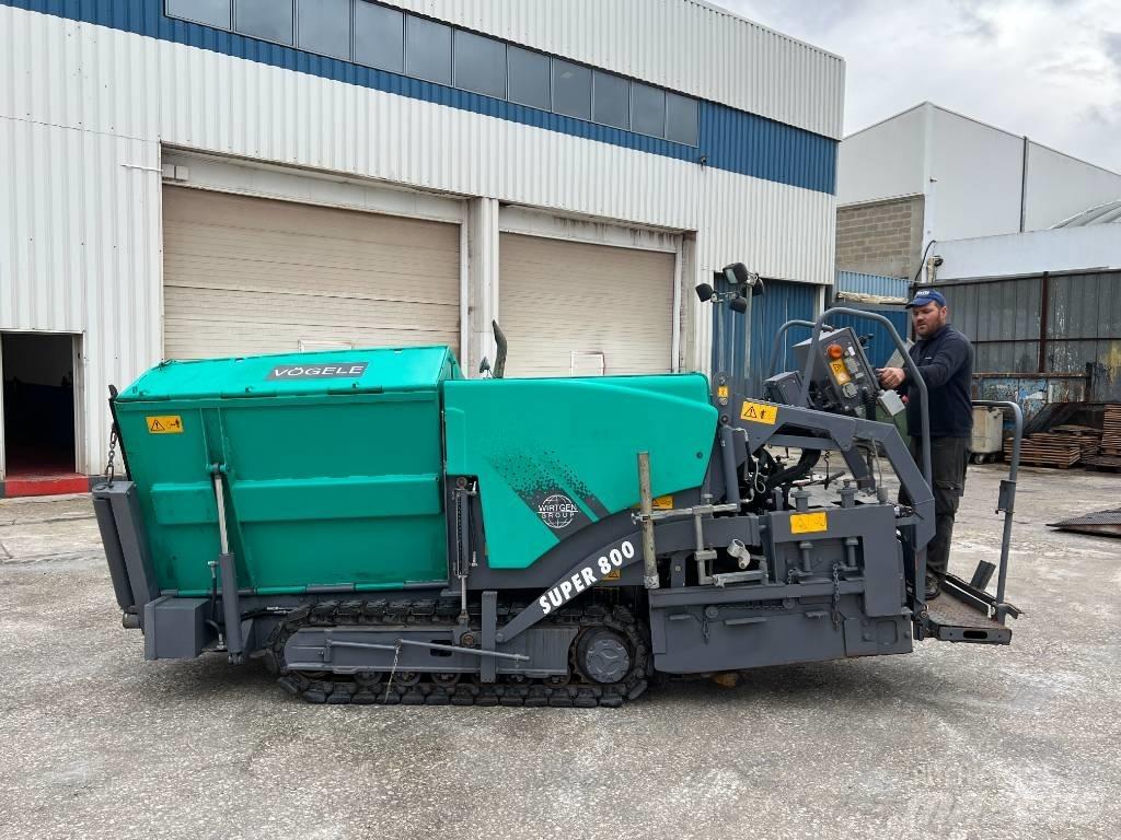 Vögele Super 800 Pavatoare asfalt