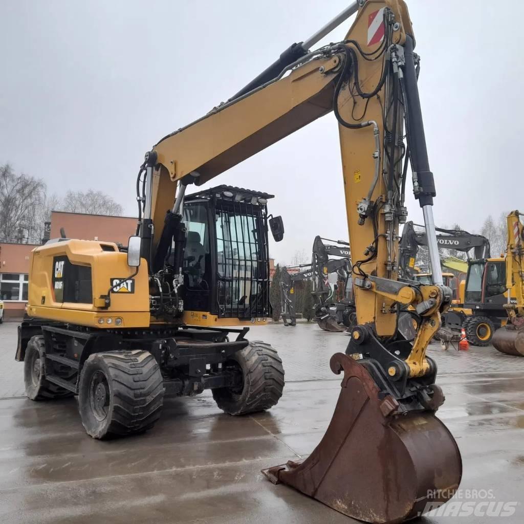 CAT M 318 F Excavatoare cu roti