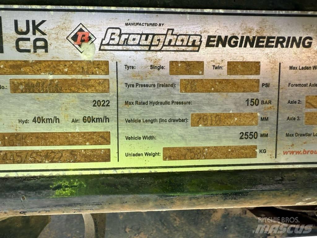 Broughan B 20 Remorci rabatabile