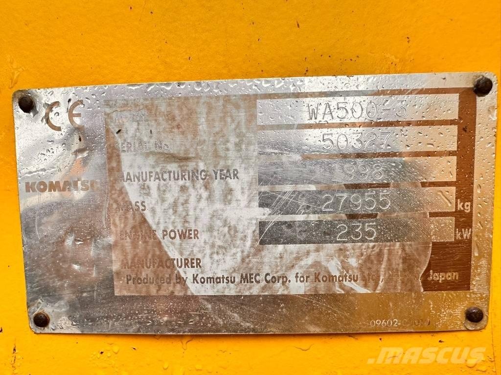 Komatsu WA500-3 Incarcator pe pneuri