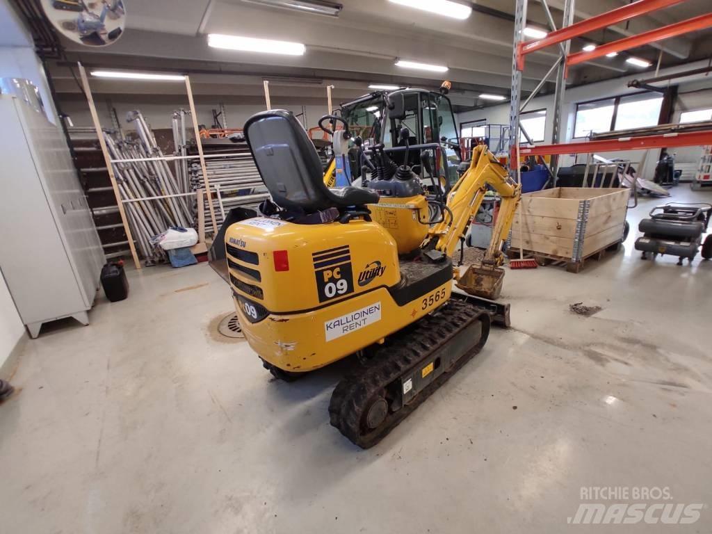 Komatsu PC 09-1 Mini excavatoare < 7t