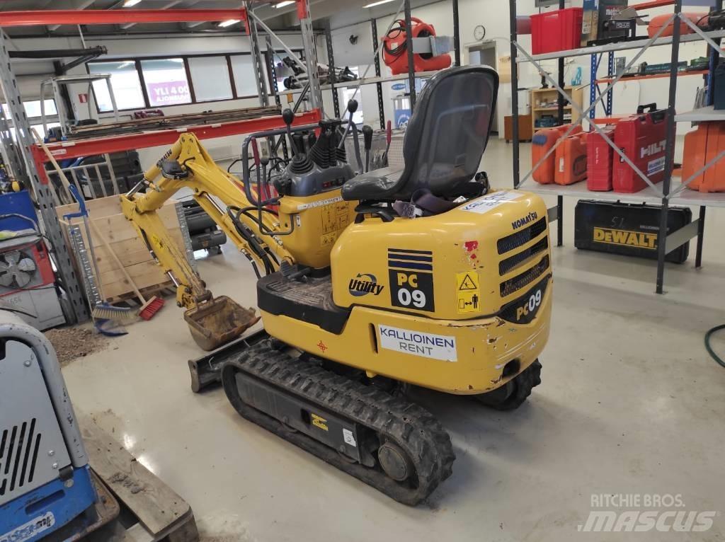 Komatsu PC 09-1 Mini excavatoare < 7t