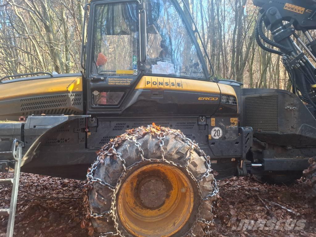 Ponsse Ergo 6W Combine forestiere