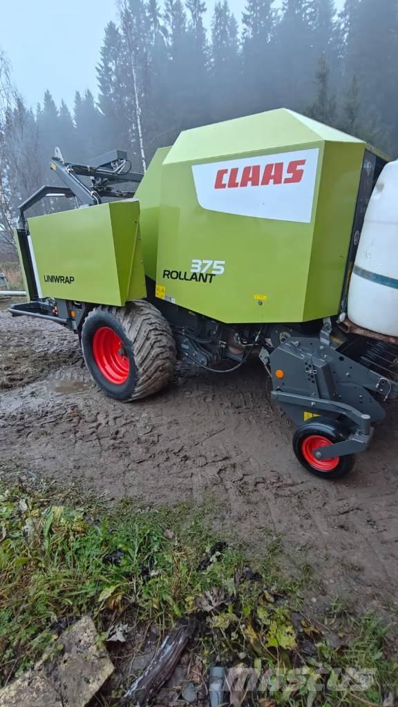 CLAAS 375 Uniwrap Masina de balotat cilindric