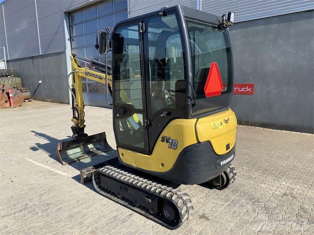 Yanmar SV18 Excavatoare cu roti