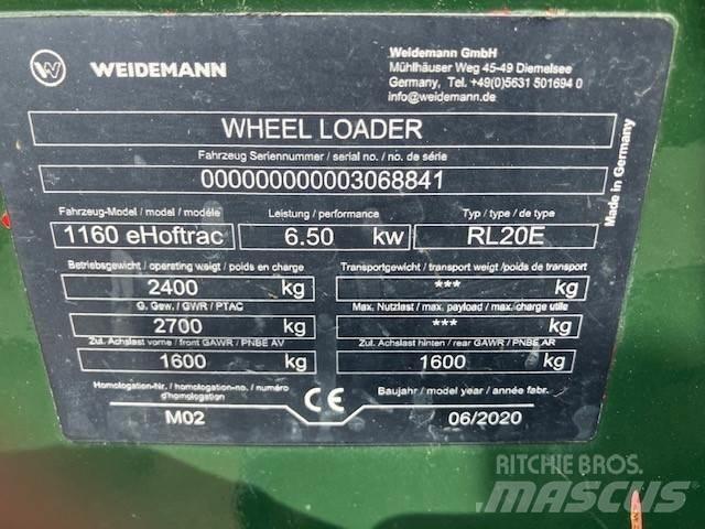 Weidemann 1160e Mini incarcatoare
