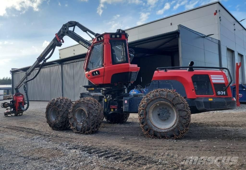 Komatsu 931 Combine forestiere