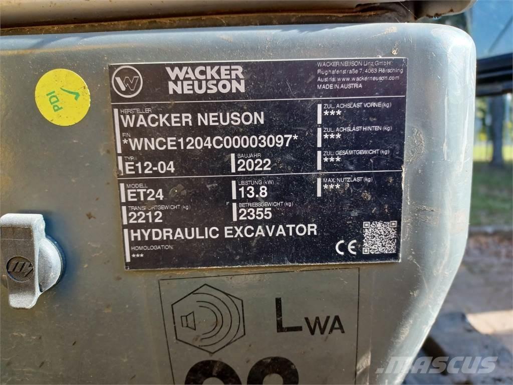 Wacker Neuson ET24 Excavatoare pe șenile

