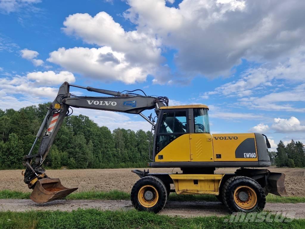 Volvo EW 160 Excavatoare cu roti
