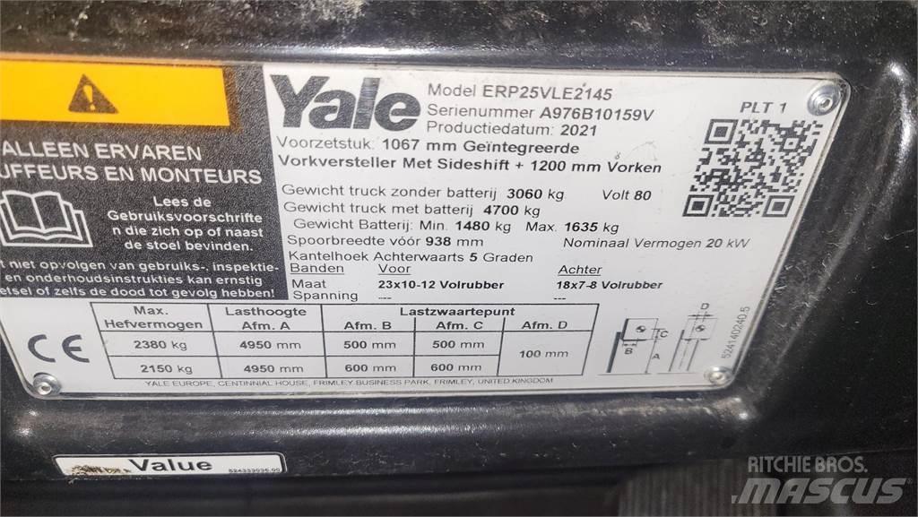 Yale ERP25VL 2021 Stivuitor electric