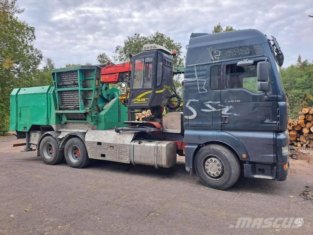 MAN TGA 26.530 Masini de tocat lemn