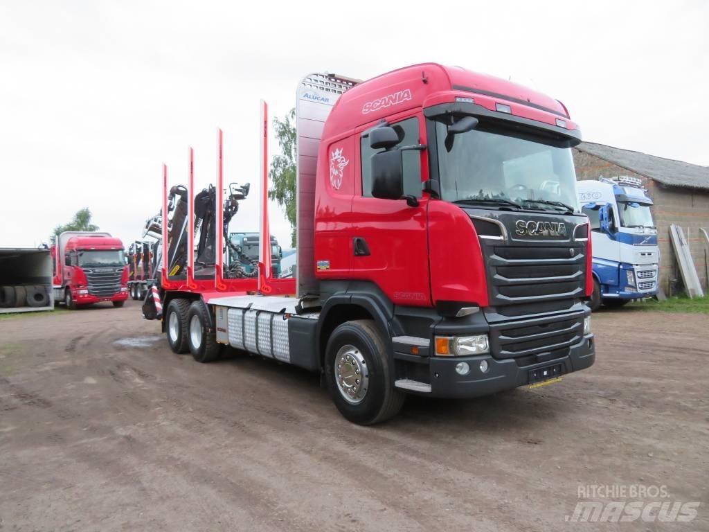 Scania R 450 Camion pentru lemne