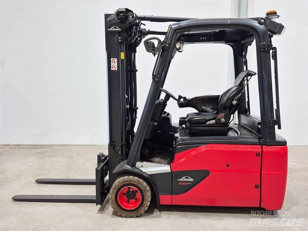 Linde E20L 02 386 Stivuitor electric
