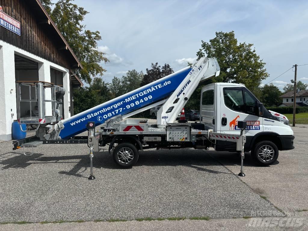 Multitel MTE 270 EX Platforme aeriene montate pe camion
