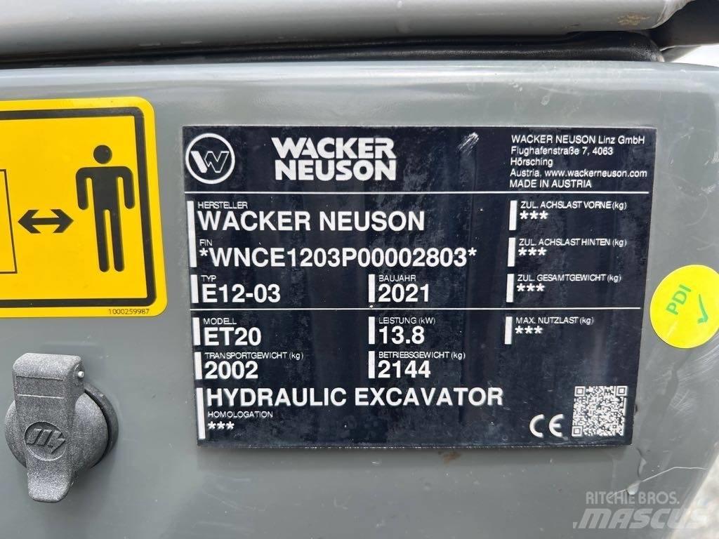 Wacker Neuson ET20 Excavatoare pe șenile
