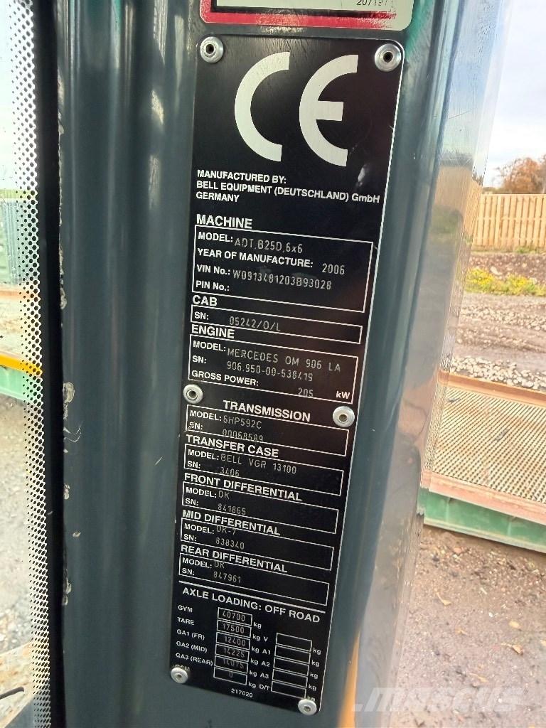 Bell B 25 D Transportoare articulate