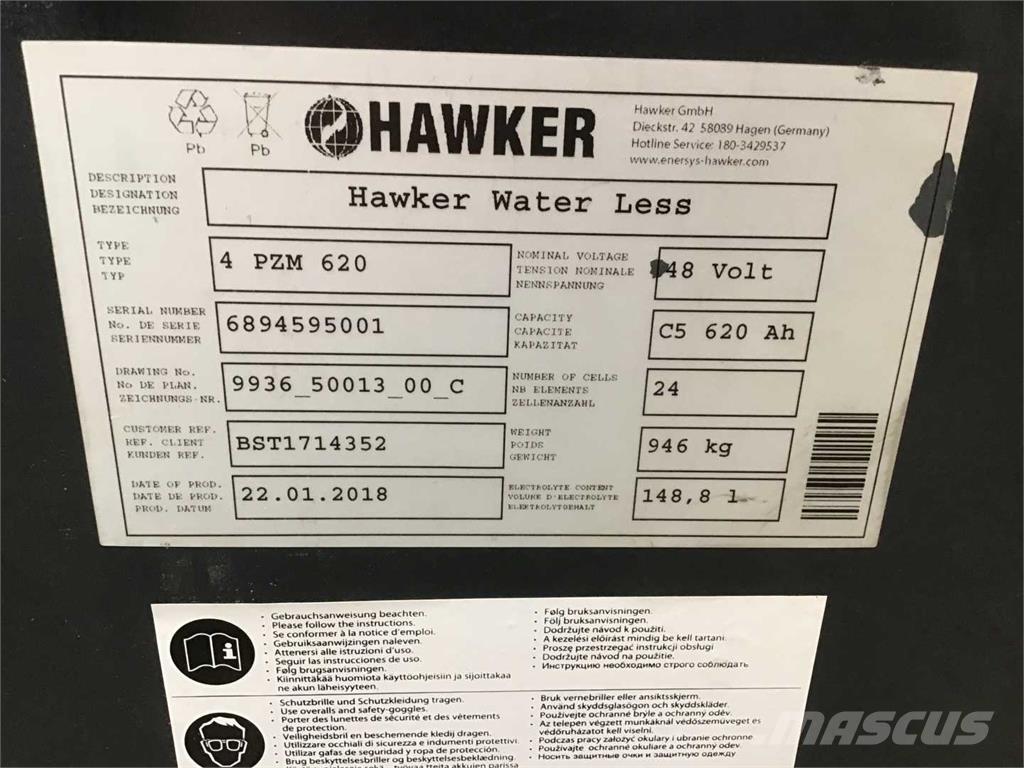 Linde R10B Stivuitor cu catarg retractabil