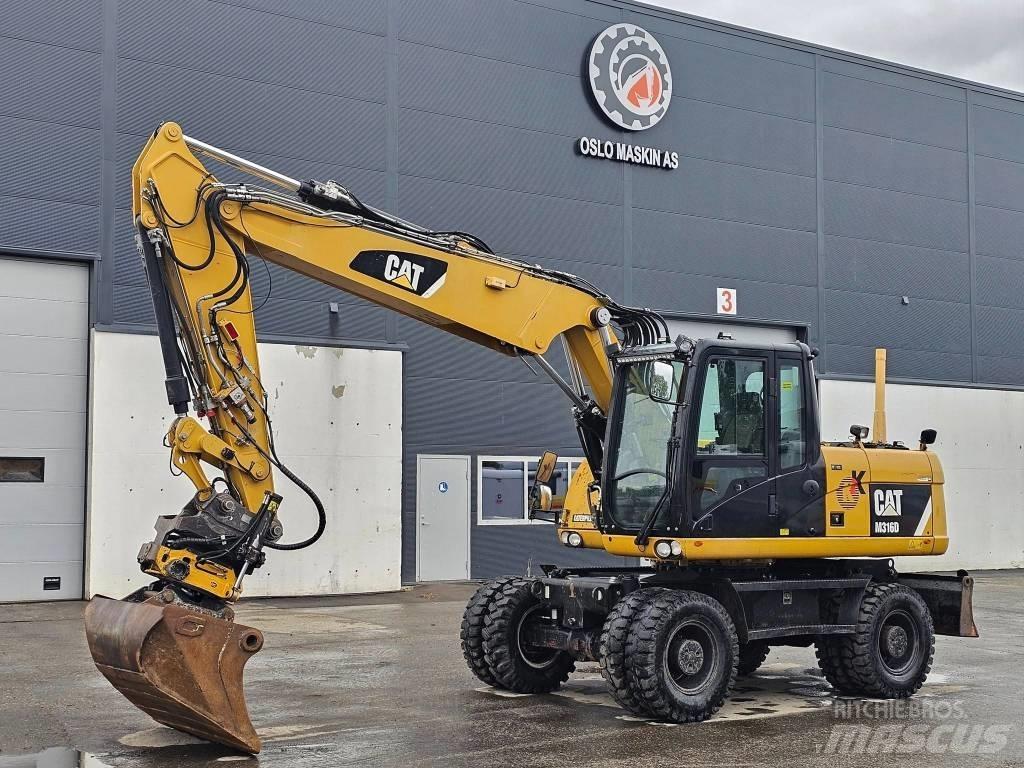 CAT M 316 D Excavatoare cu roti