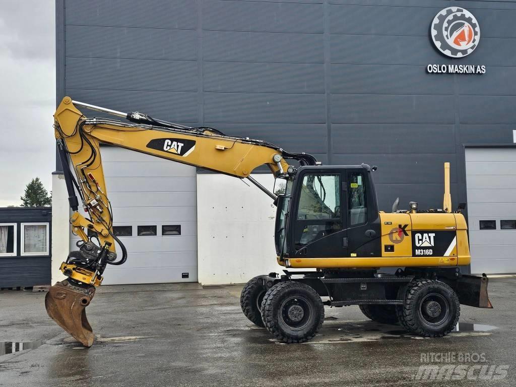 CAT M 316 D Excavatoare cu roti