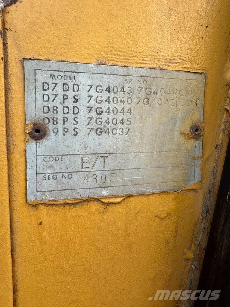 CAT D9H Buldozere pe senile