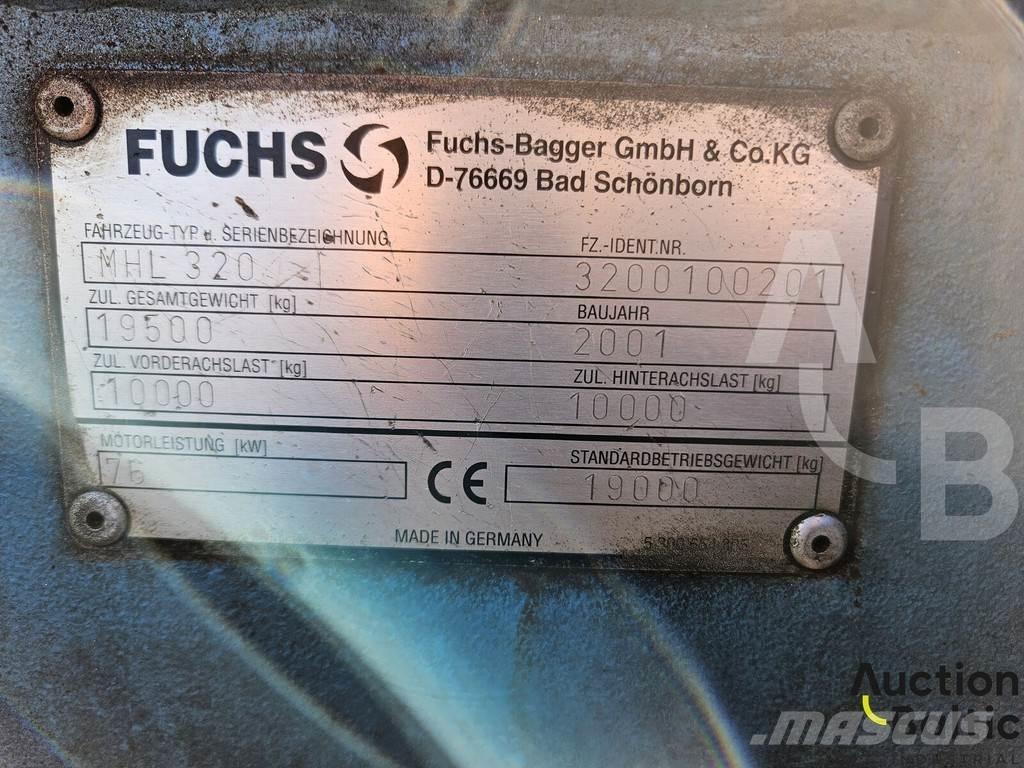 Fuchs MHL 320 Excavatoare cu roti