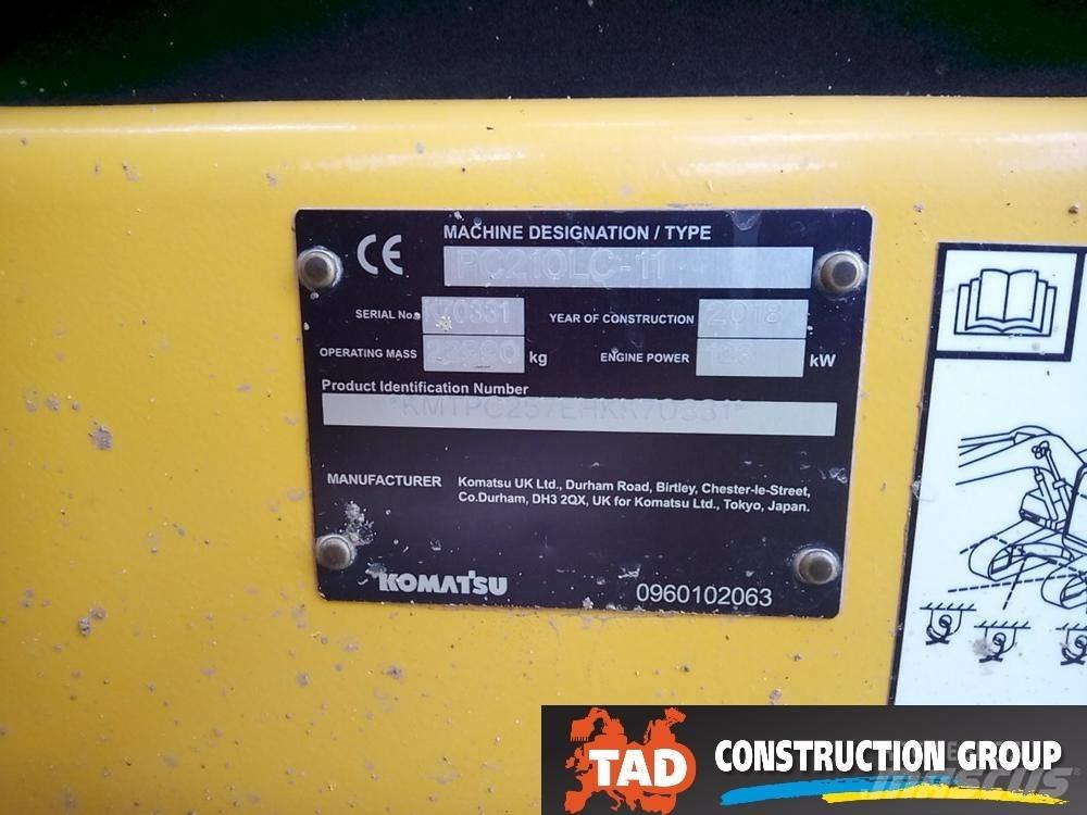 Komatsu PC210LC-11 Excavatoare pe șenile
