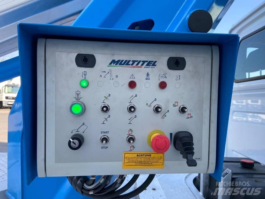 Multitel MTE270 Platforme aeriene montate pe camion