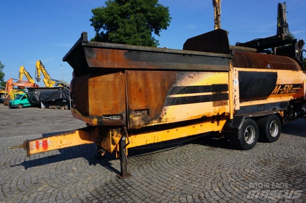 Doppstadt SM 518 Dispozitive mobile de cernut