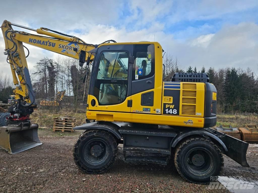 Komatsu PW148-8 Excavatoare cu roti