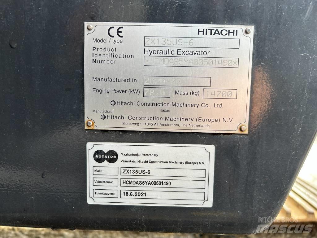 Hitachi ZX 135 US-6 Excavatoare pe șenile
