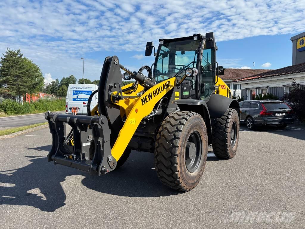 New Holland W 100 Incarcator pe pneuri
