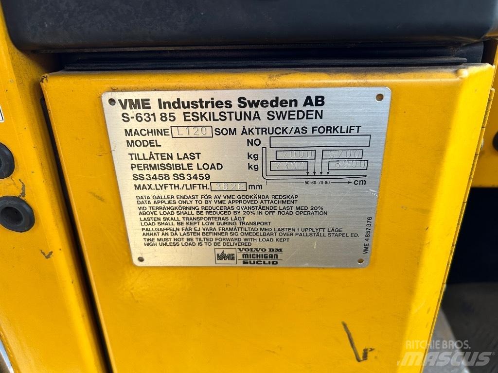 Volvo L 120 Incarcator pe pneuri