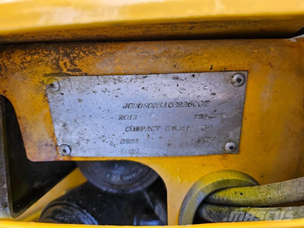 JCB 8025 ZTS Mini excavatoare < 7t