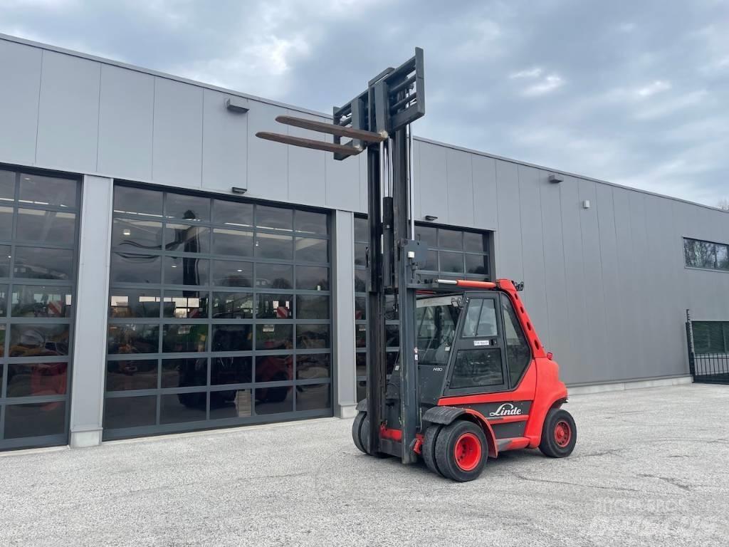 Linde H 80 D-03 Stivuitor diesel