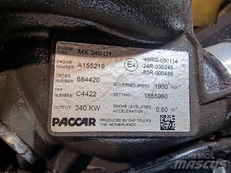 Paccar MX340U1 Motoare