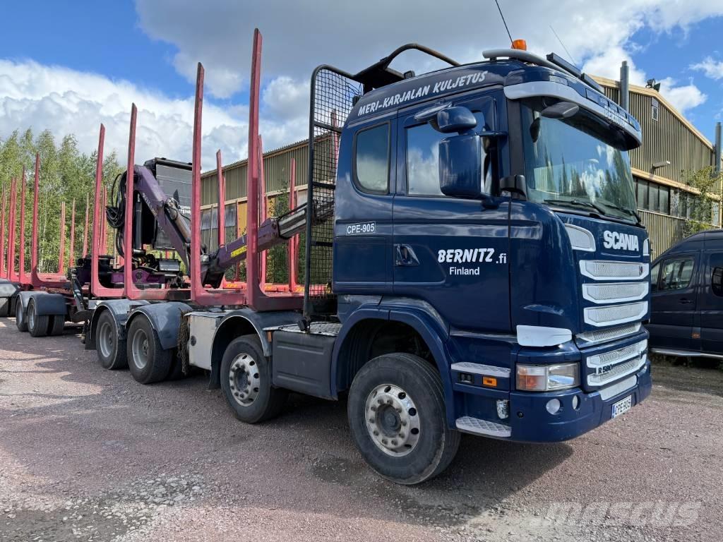 Scania R 580 Camion pentru lemne