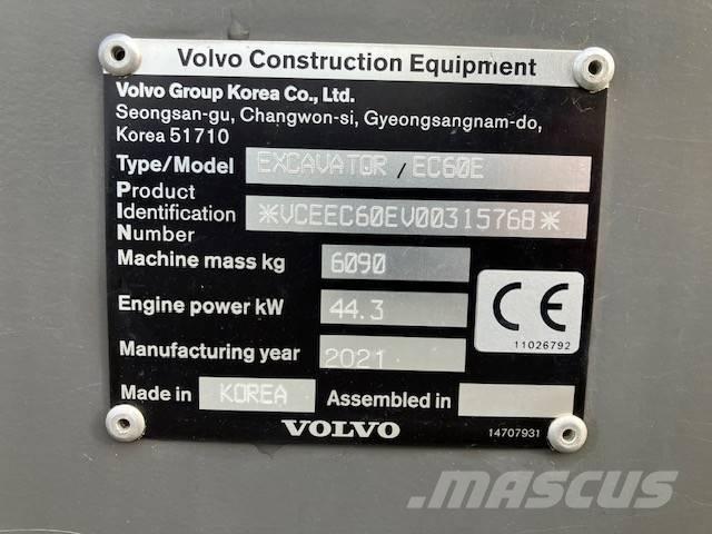 Volvo EC 60 E Excavatoare pe șenile
