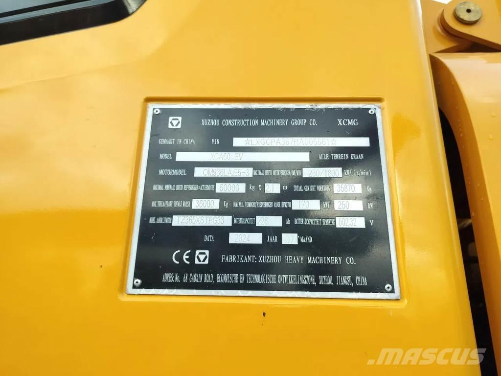 XCMG XCA60_EV Macara pentru orice teren