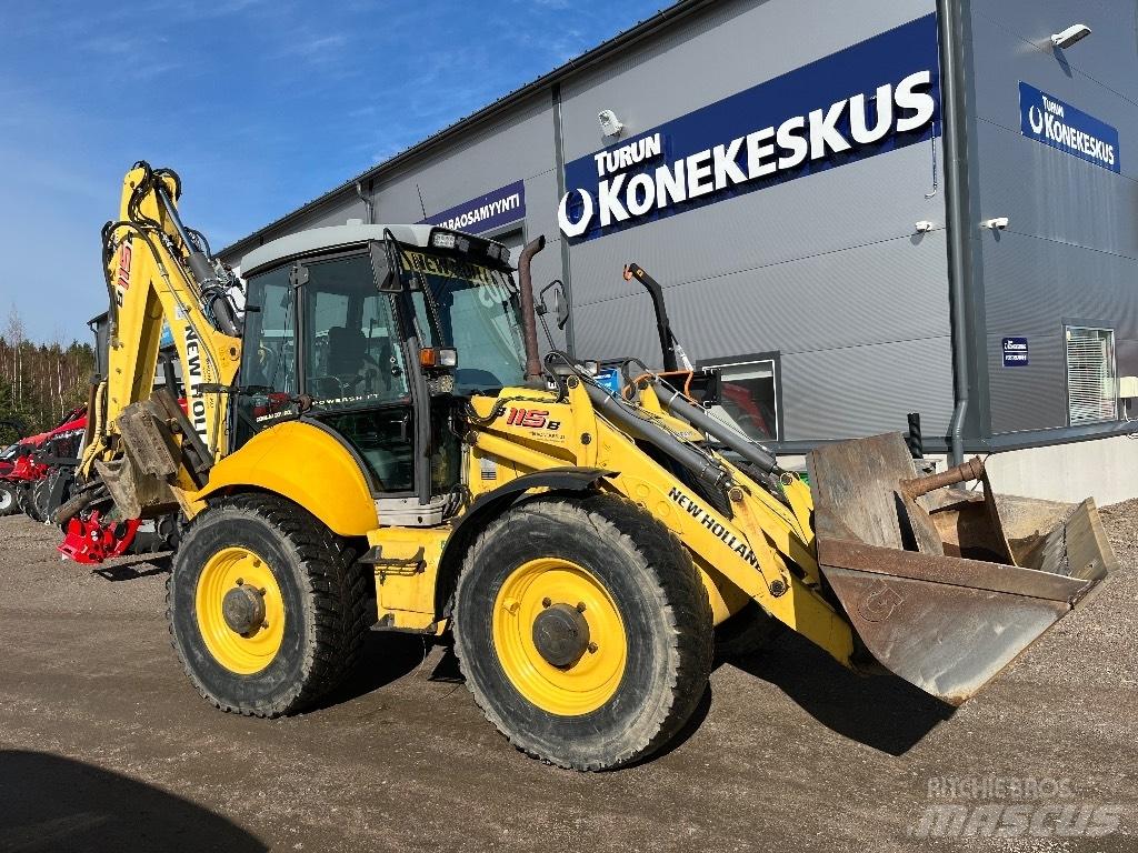 New Holland B 115 B Buldoexcavatoare